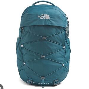 The North Face Women Borealis Hiking Backpack Harbor Blue/TNF Teal GENTLY USED